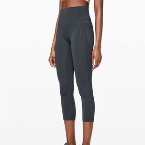 Lululemon all the right places crop 23” size 4